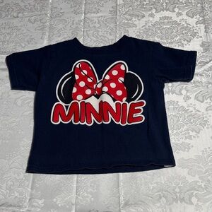 Disney Navy Garment with Red Accents